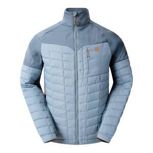Dare 2B Mens Mountaineer II Quilted Hybrid Jacket / Stormy Weather/Lead Grey